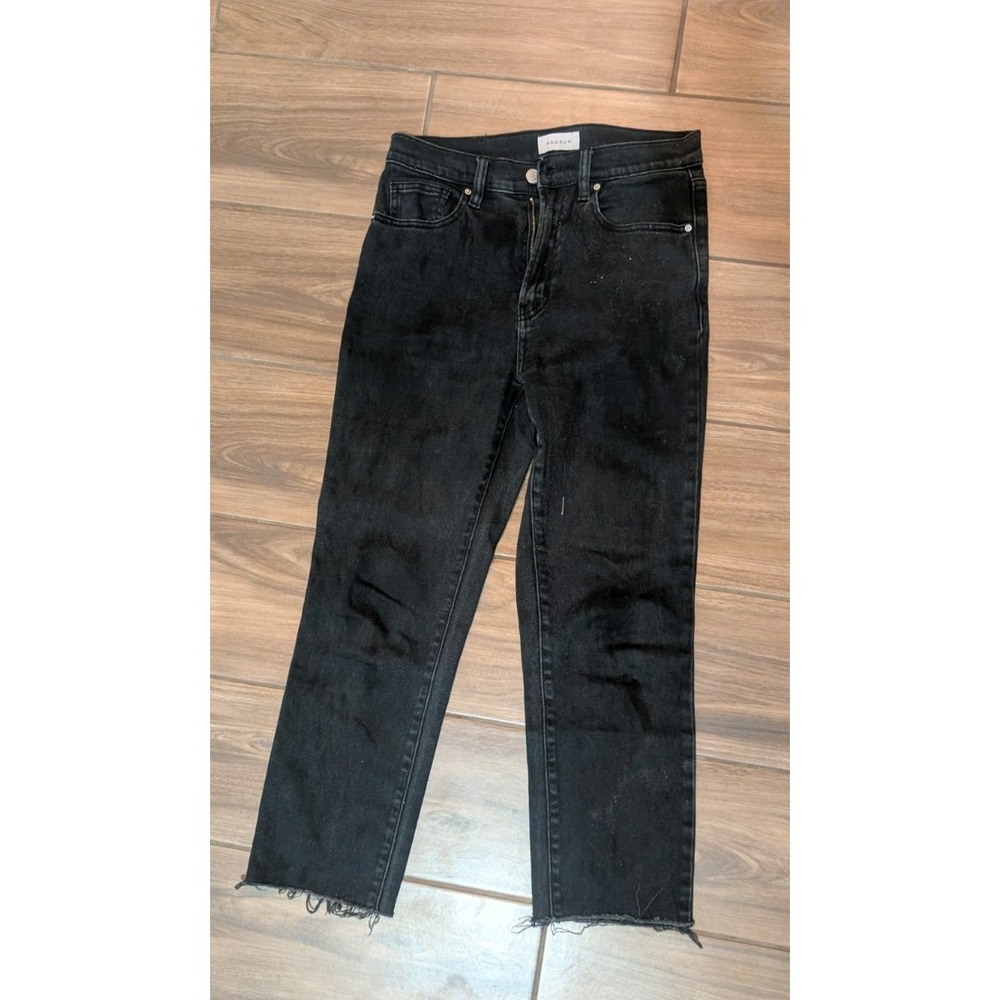PacSun Women's Stretch Vintage Skinny Jeans Black 5-Pocket Denim